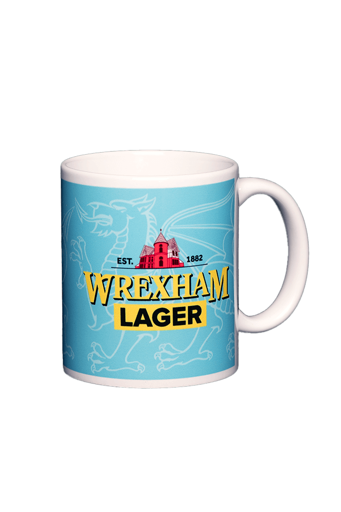 Wrexham Lager Blue Mug