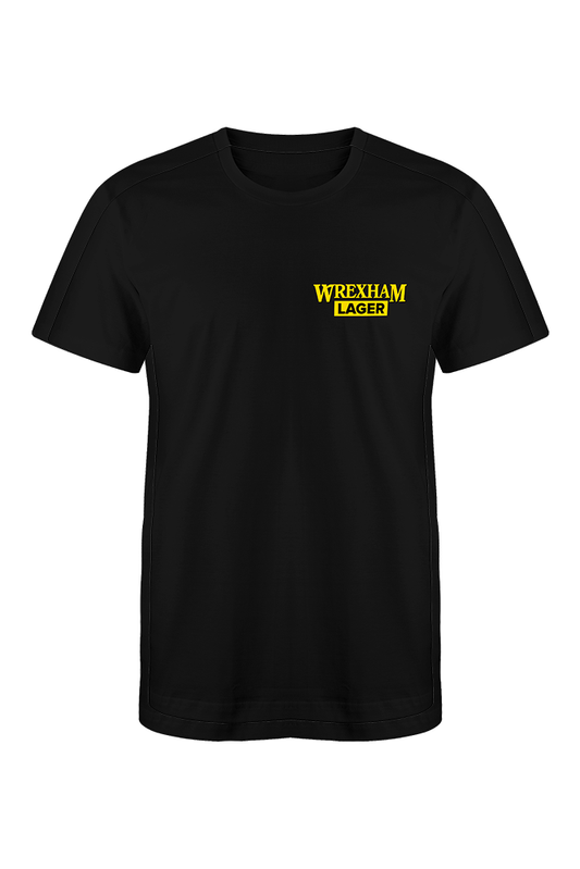 Mens Wrexham Lager black t-shirt