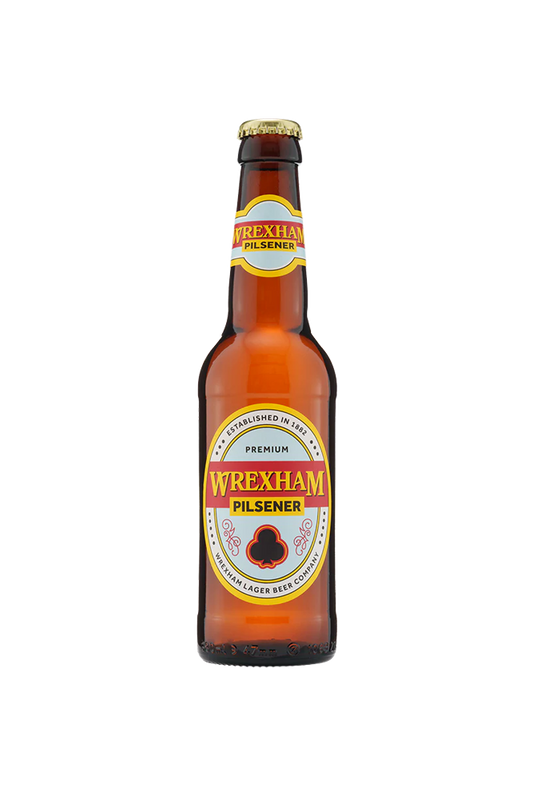 Wrexham Lager Pilsener 330ml bottle